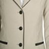 Equestro Giacca donna concorso Monogram tre bottoni - OXFORD TAN (15-1306)