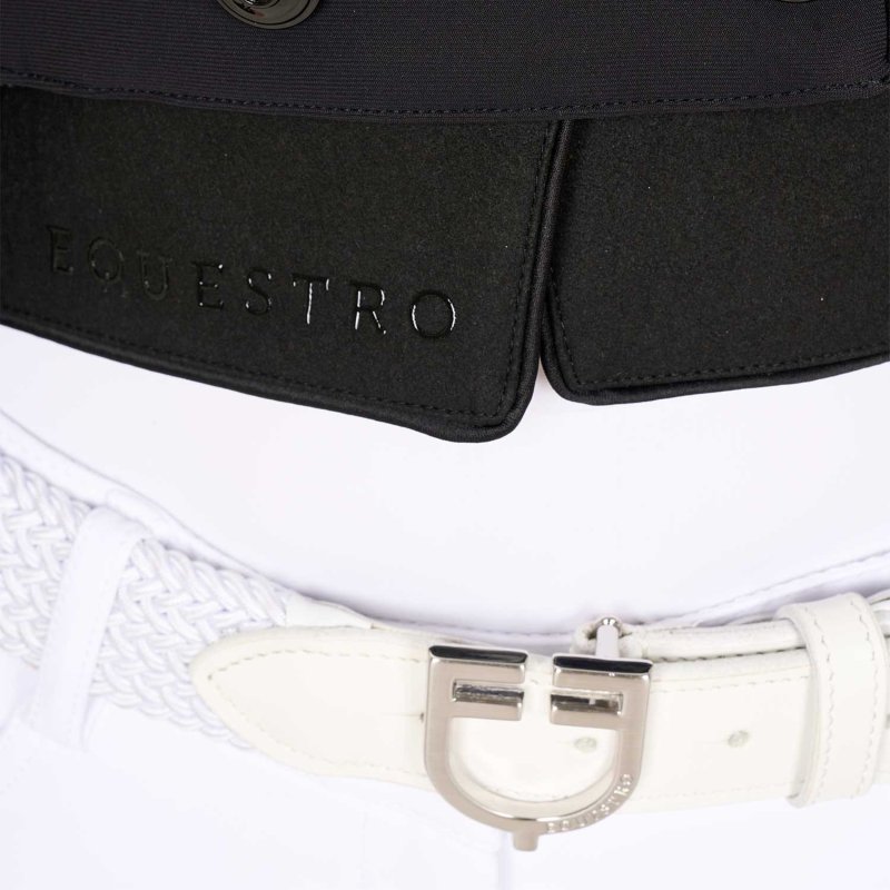 Equestro Mezzo frac da donna per concorso dressage - Nero