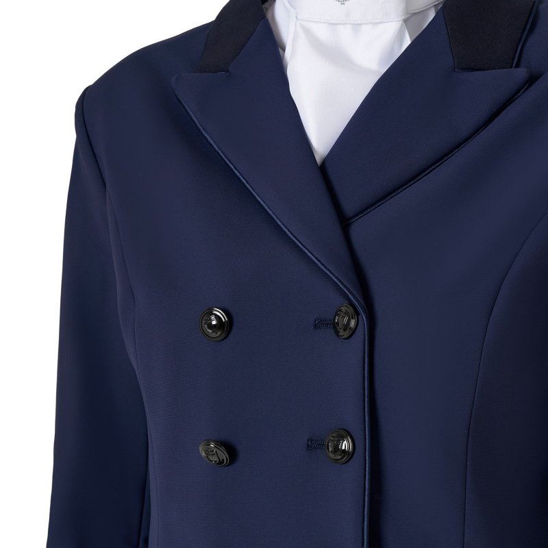 Equestro Mezzo frac da donna per concorso dressage - Blu navy