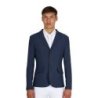 Equestro Giacca concorso uomo Girasol con logo a rilievo - Blu navy