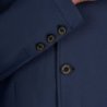 Equestro Giacca concorso uomo Girasol con logo a rilievo - Blu navy