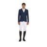 Equestro Giacca concorso uomo Girasol con logo a rilievo - Blu navy