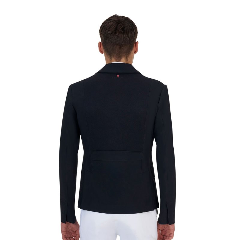 Equestro Giacca concorso uomo Ridertechnology 2.0 cuciture termosaldate - Nero