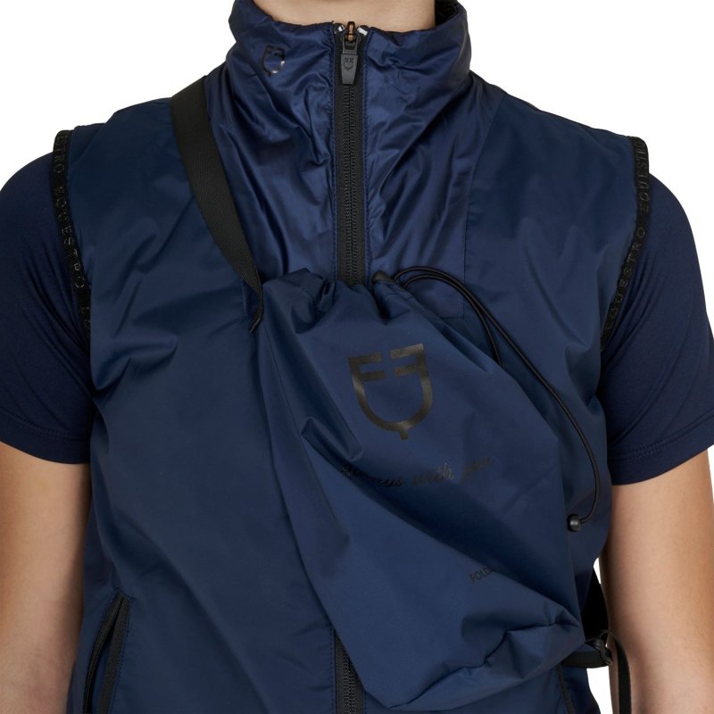 Equestro Smanicato bambini unisex linea Foldable - Blu navy