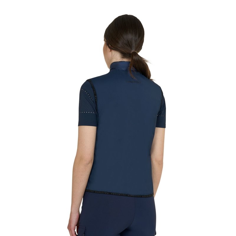 Equestro Smanicato donna linea Foldable - Blu navy