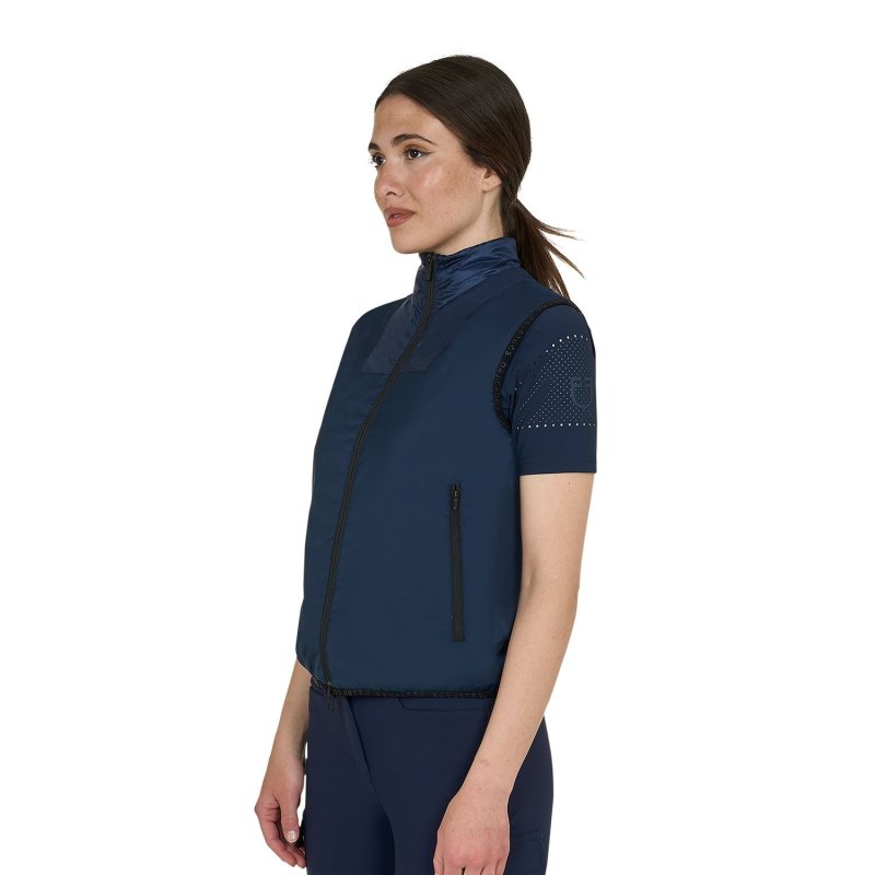 Equestro Smanicato donna linea Foldable - Blu navy