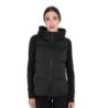 Equestro Smanicato tecnico donna con cappuccio Ridertechnology 2.0 - Nero