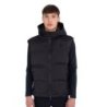 Equestro Smanicato tecnico uomo con cappuccio Ridertechnology 2.0 - Nero