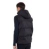 Equestro Smanicato tecnico uomo con cappuccio Ridertechnology 2.0 - Nero