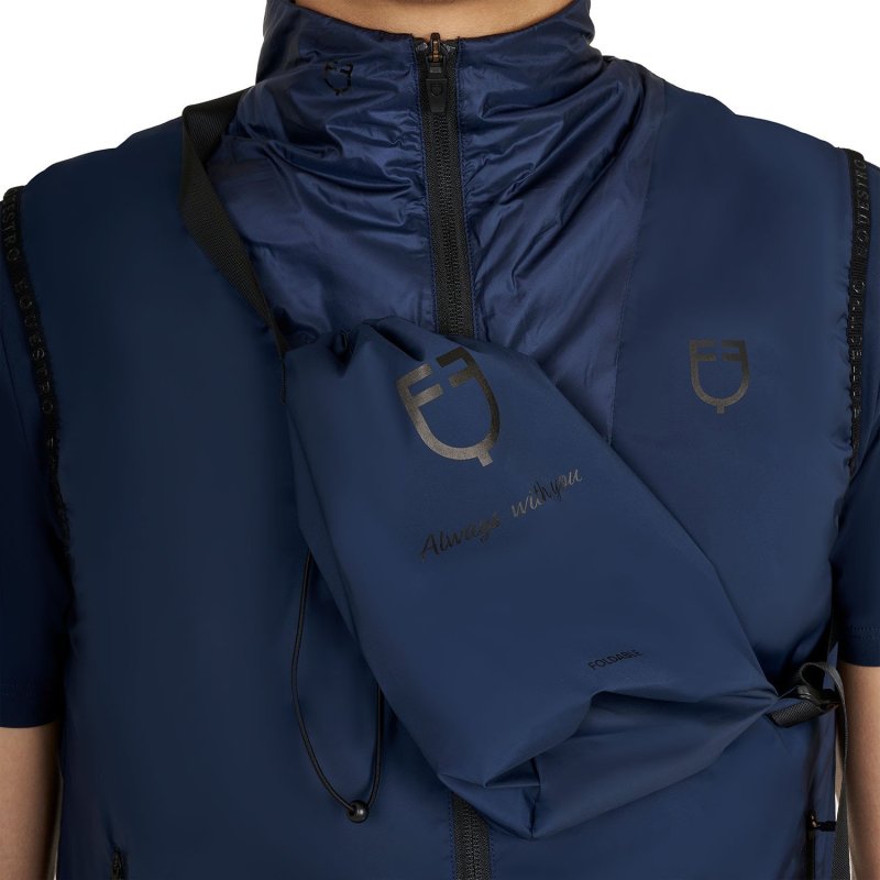 Equestro Smanicato uomo linea Foldable - Blu navy