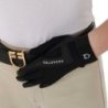 Equestro Guanti bambini in tessuto tecnico - Nero