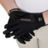 Equestro Guanti bambini in tessuto tecnico - Nero