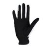 Equestro Guanti in tessuto tecnico con logo multicolor - Nero