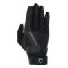 Equestro Guanti in tessuto tecnico con rivestimento in pile - Blu navy