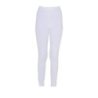 Equestro Leggings bambina con decorazioni perforate - Bianco
