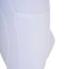 Equestro Leggings bambina con decorazioni perforate - Bianco