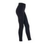 Equestro Leggings bambina con decorazioni perforate - Nero