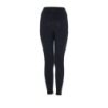 Equestro Leggings bambina con decorazioni perforate - Nero