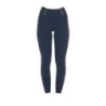 Equestro Leggings da donna con fodera in pile - Blu navy