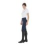 Equestro Leggings da donna con fodera in pile - Blu navy
