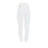 Equestro Leggings da donna con fodera in pile - Bianco