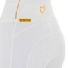 Equestro Leggings da donna con fodera in pile - Bianco