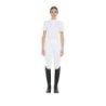 Equestro Leggings da donna con fodera in pile - Bianco