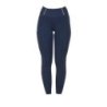 Equestro Leggings donna slim fit full grip - Blu navy