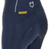 Equestro Leggings donna slim fit full grip - Blu navy