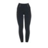 Equestro Leggings donna slim fit full grip - Nero