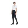 Equestro Leggings donna slim fit full grip - Nero