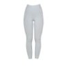 Equestro Leggings donna slim fit full grip - Bianco