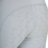 Equestro Leggings donna slim fit full grip - Bianco