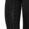 Equestro Leggings donna slim fit full grip - Nero