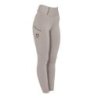 Equestro Leggings donna slim fit full grip - COBBLESTONE (16-1407)
