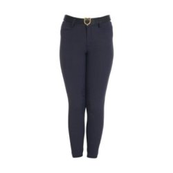 Equestro Pantaloni unisex bambini slim fit - Blu navy