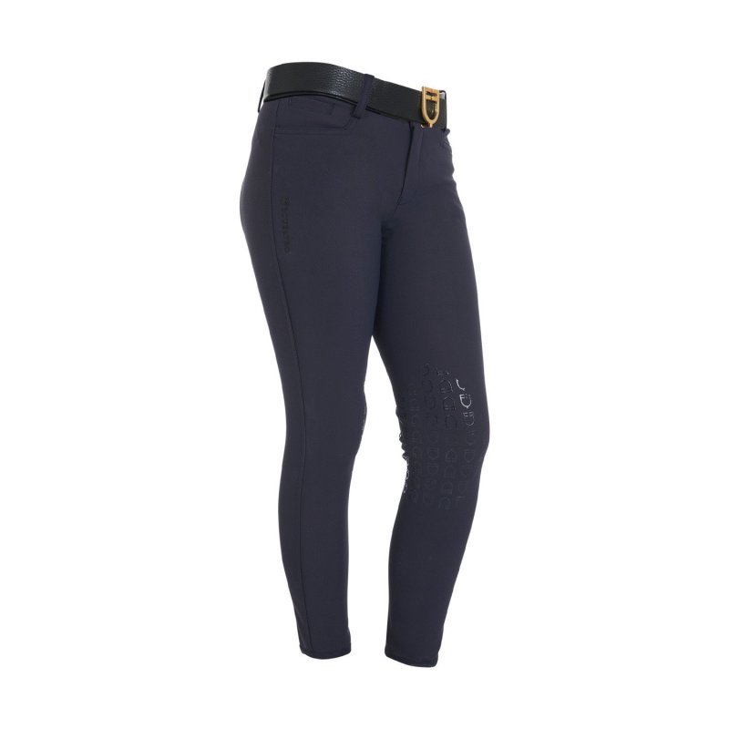 Equestro Pantaloni unisex bambini slim fit - Blu navy