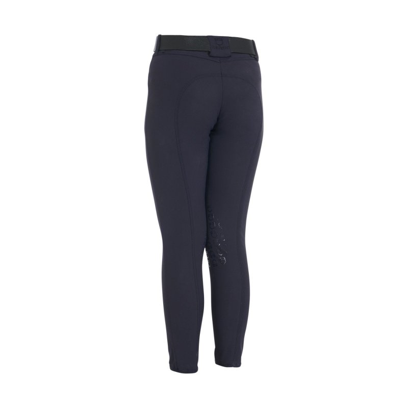 Equestro Pantaloni unisex bambini slim fit - Blu navy