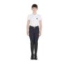 Equestro Pantaloni unisex bambini slim fit - Blu navy