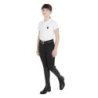 Equestro Pantaloni unisex bambini slim fit - Nero