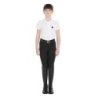Equestro Pantaloni unisex bambini slim fit - Nero