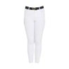 Equestro Pantaloni unisex bambini slim fit - Bianco