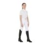 Equestro Pantaloni unisex bambini slim fit - Bianco