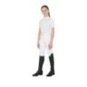 Equestro Pantaloni unisex bambini slim fit - Bianco