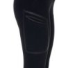Equestro Pantalone slim fit donna Ridertechnology 2.0 cuciture termosaldate - Nero