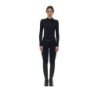 Equestro Pantalone slim fit donna Ridertechnology 2.0 cuciture termosaldate - Nero