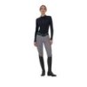 Equestro Pantalone slim fit donna Ridertechnology 2.0 cuciture termosaldate - MOCKINGBIRD (18-4015)