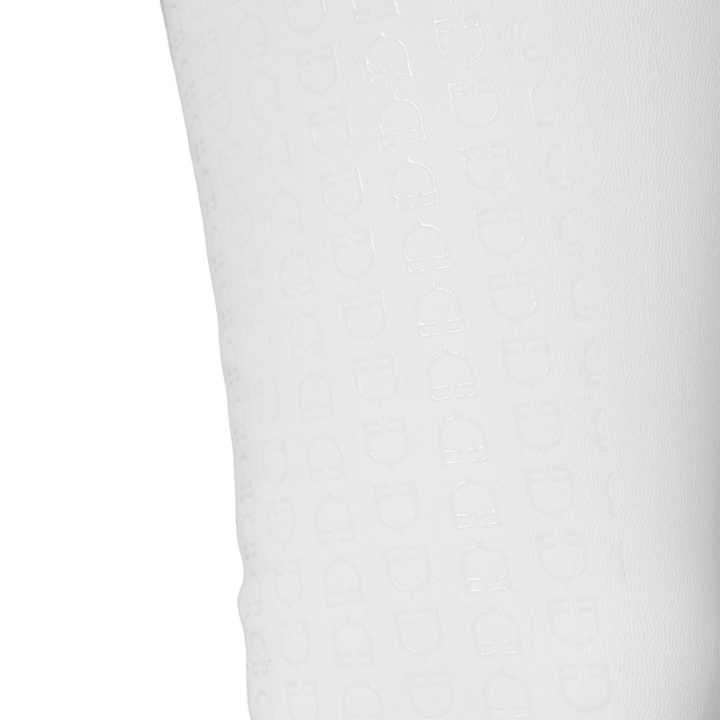 Equestro Pantalone slim fit donna Ridertechnology 2.0 full grip - Bianco