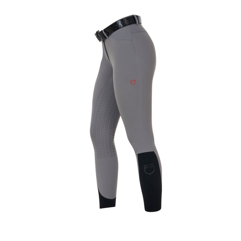 Equestro Pantalone slim fit donna Ridertechnology 2.0 full grip - MOCKINGBIRD (18-4015)