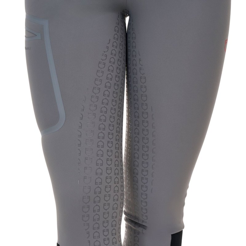 Equestro Pantalone slim fit donna Ridertechnology 2.0 full grip - MOCKINGBIRD (18-4015)
